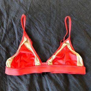 Red Bralette from Urban Outfitters
